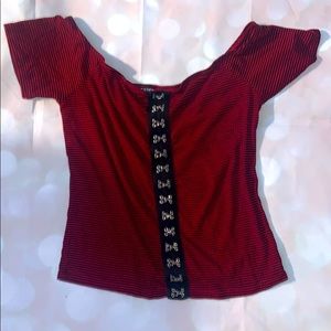 Hot topic fun little punk shirt!